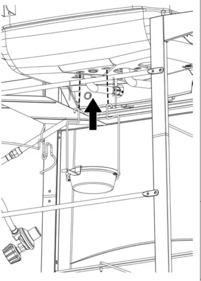 BlueRhino WM16 GBC1408WDC Outdoor LP Gas Barbecue Grill - Grease