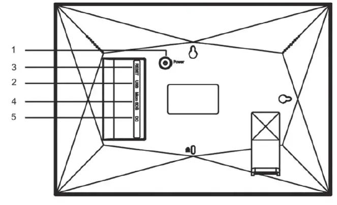 YUNQI YQ101009 Smart WiFi Photo Frame 1