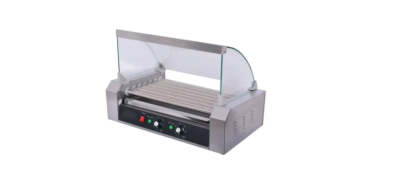 Costway Ep19235a 18 Hot Dog 7 Roller Grill Cooker Commercial Machine User Manual