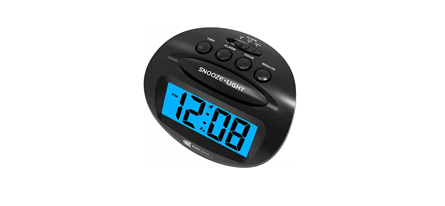 Zeithalter Zh037 Battery-operated Digital Clock Instruction Manual Zeithalter Zh037 Battery-operated Digital Clock Instruction Manual