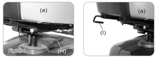 aspire HS559 MIDI Mobility Scooter - Adjustment