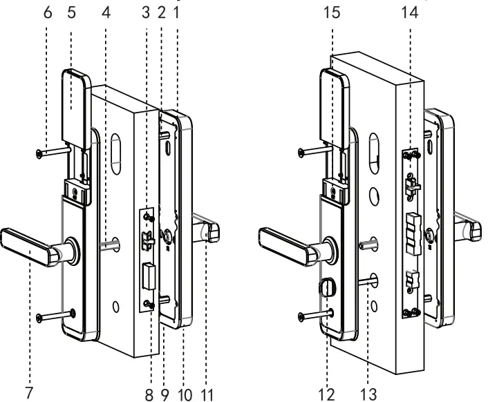 NEAR Wi-Fi Smart Door Lock 1