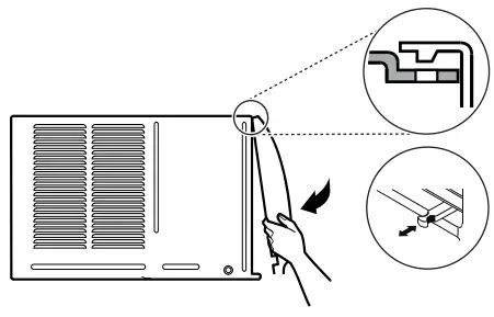 LG W121CE SL0 Window Air Conditioner - Fig 14