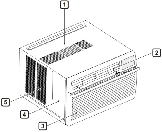 LG W121CE SL0 Window Air Conditioner - Fig 31