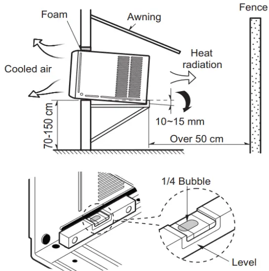 LG W121CE SL0 Window Air Conditioner - Fig 4