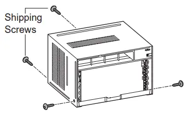 LG W121CE SL0 Window Air Conditioner - Fig 5