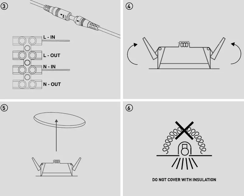 Luceco-Carbon-Fixed-LED-Commercial-Downlight-White-11W-1000lm-fig3