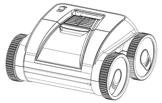 winny Pool Cleaner HJ3172P RoadRunner Plus Robotic Pool Cleaner