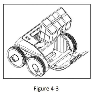 winny Pool Cleaner HJ3172P RoadRunner Plus Robotic Pool Cleaner - Filter cleaning 1