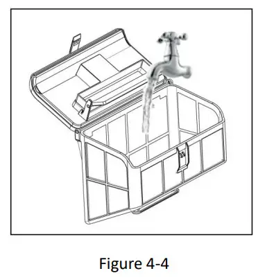 winny Pool Cleaner HJ3172P RoadRunner Plus Robotic Pool Cleaner - Filter cleaning 2