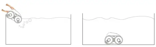 winny Pool Cleaner HJ3172P RoadRunner Plus Robotic Pool Cleaner - power