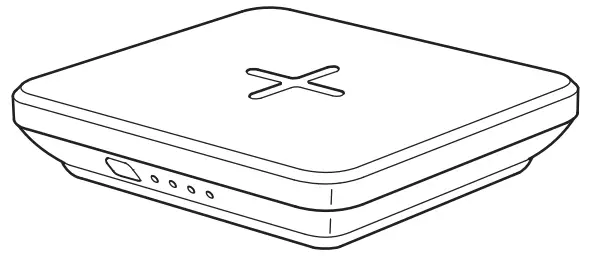 IKEA E2008 NORDMÄRKE Portable Wireless Charger