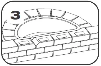 TotalPond 52549 Water Cascade WITH White LED Lights - For installation in a block wall 3