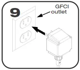 TotalPond 52549 Water Cascade WITH White LED Lights - For installation in a block wall 9