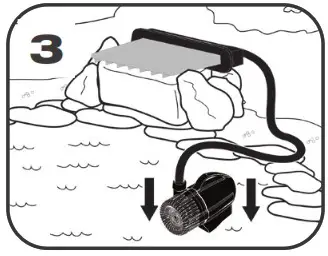 TotalPond 52549 Water Cascade WITH White LED Lights - OPERATION INSTRUCTIONS 6