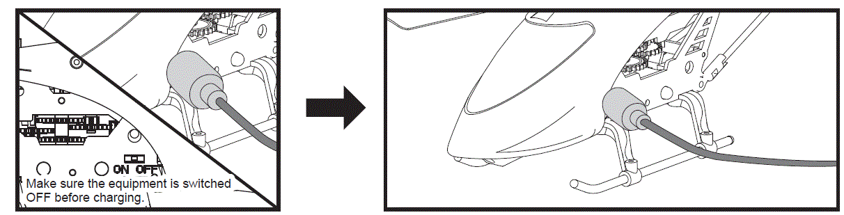 SYMA S107H Wind Hawk Remote Control Helicopter FIG 3