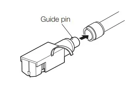 DENON DL-A110 Phono Cartridge Owner’s Manual - Guide pin