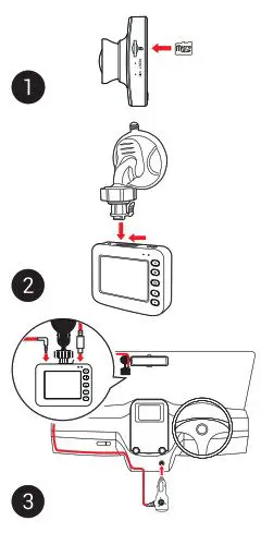 NAVITEL RC2 Dual DashPrecautions