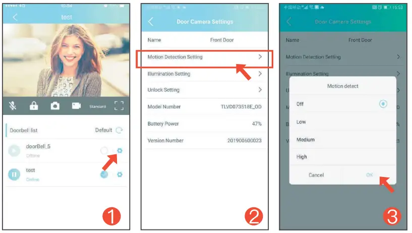 Ace bell ML-001 Battery Powered Smart Video Doorbell - 22
