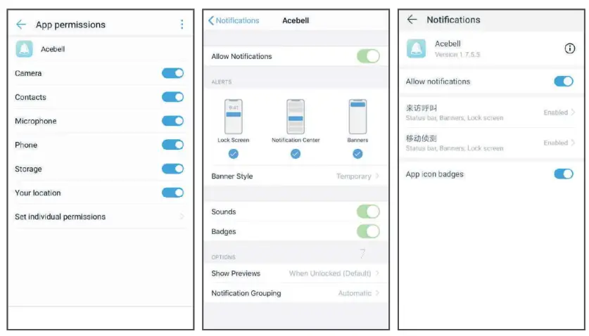 Ace bell ML-001 Battery Powered Smart Video Doorbell - fig 12