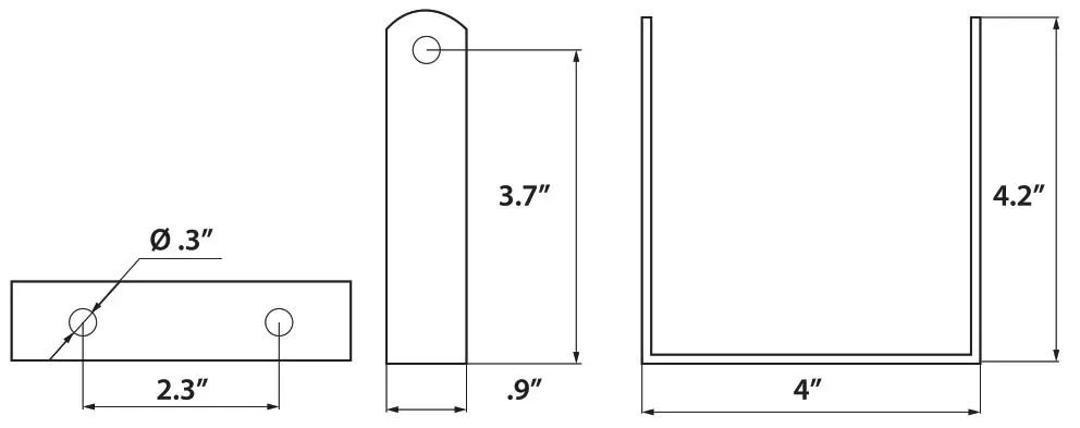 PYLE Indoor Outdoor PA Horn Speaker- Bracket
