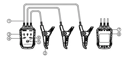 UNI-T UT262E Phase Detector User Manual - Structure