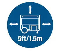 CHAMPION POWER EQUIPMENT 4500W Wireless Remote Start Inverter Generator-6