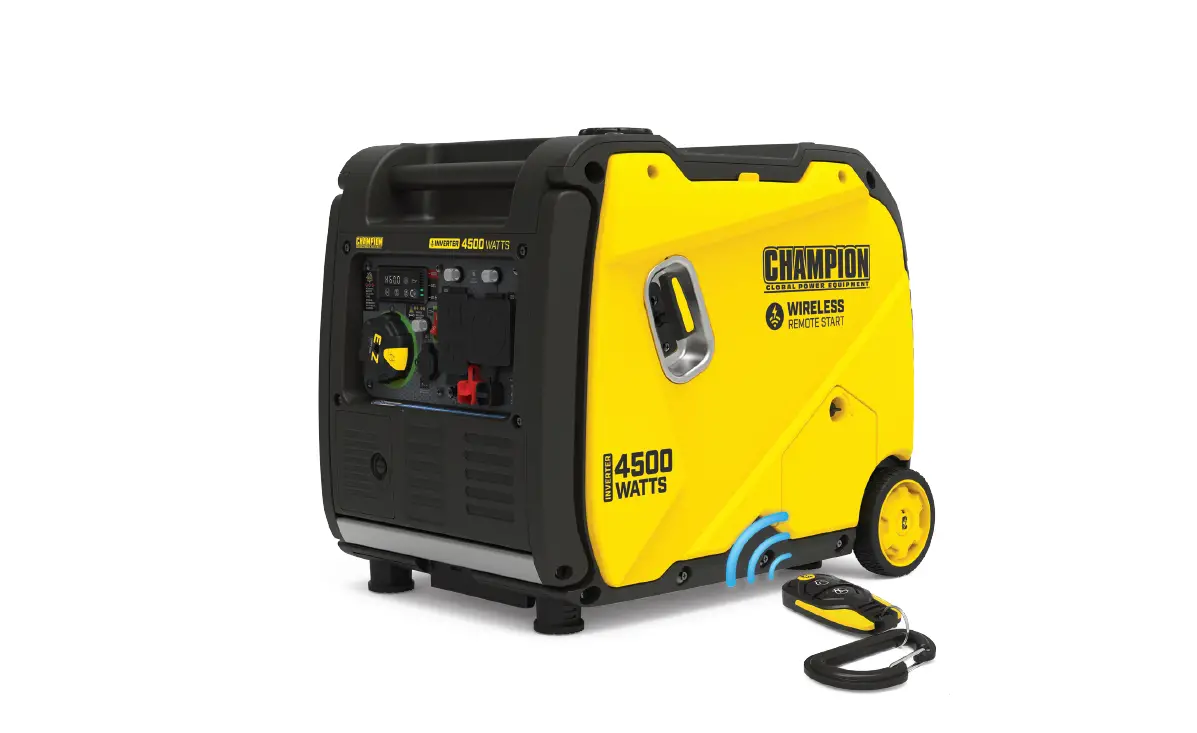 Champion Power Equipment 4500w Wireless Remote Start Inverter Generator User Guide