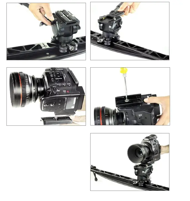 PROAIM SL-CNL Curve-N-Line Camera Video Slider fig 3