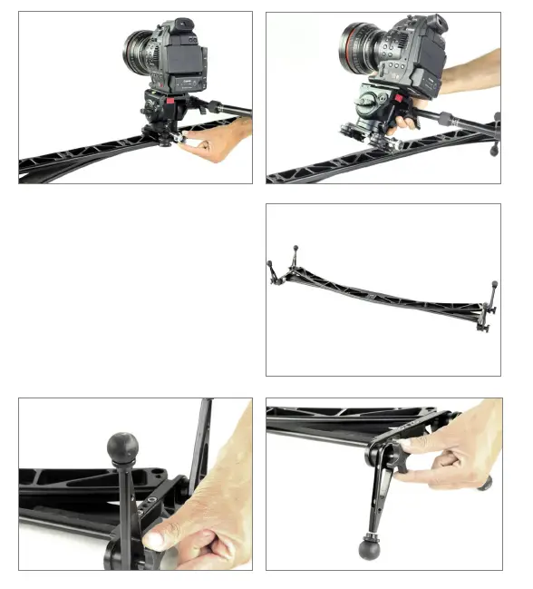 PROAIM SL-CNL Curve-N-Line Camera Video Slider fig 6