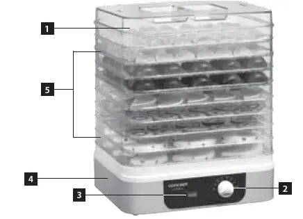 concept SO-1070-Cubito-Fruit-Dehydrator-FIG-1