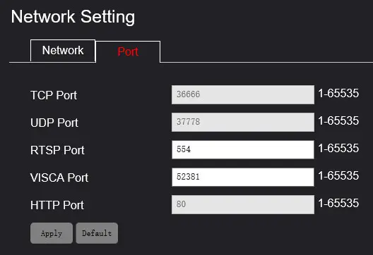 Bolintechnology Visca Over IP To Serial Control Converter - Fig 26