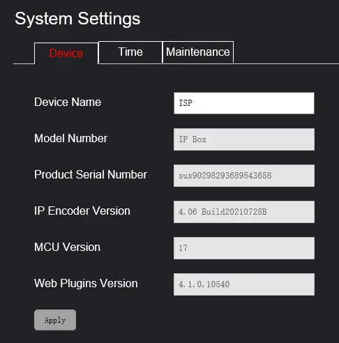 Bolintechnology Visca Over IP To Serial Control Converter - Fig 27