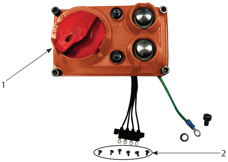 EMERSON Bettis SCE300 OM3 Local Interface Module - FIG 1