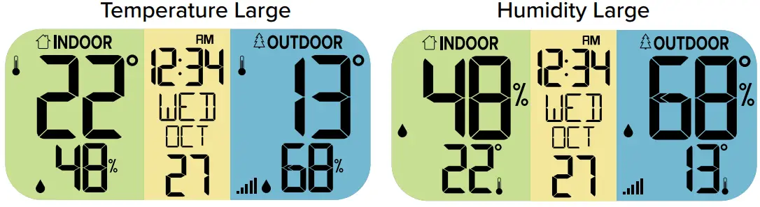 LA CROSSE TECHNOLOGY CA308148 Wireless Temperature and Humidity Station - CUSTOM