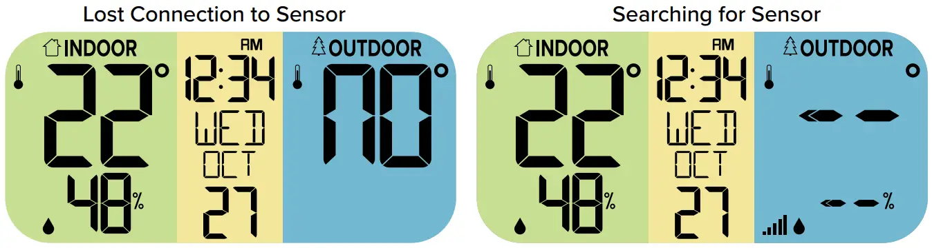 LA CROSSE TECHNOLOGY CA308148 Wireless Temperature and Humidity Station - SEARCH