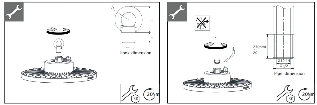 PHILIPS BY021P G2 Ledinaire High Bay - fig 3
