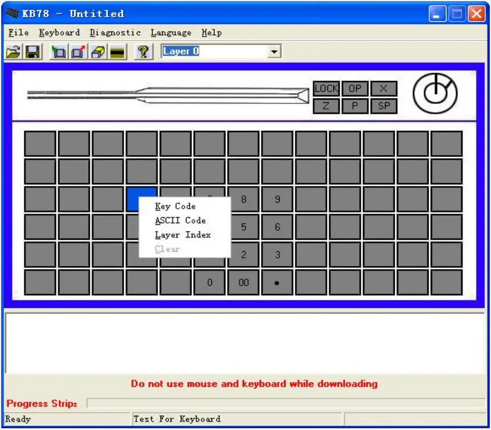 ocom KB78 Programmable Keyboard - App 5