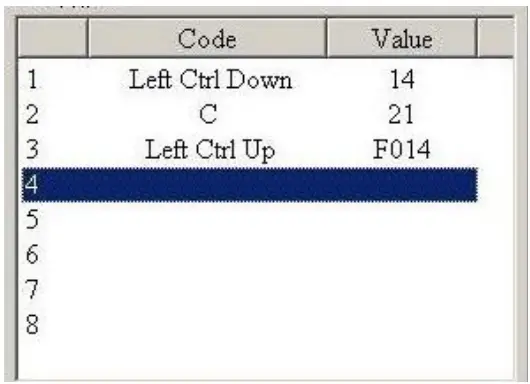 ocom KB78 Programmable Keyboard - App 7