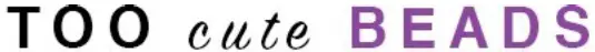 TOO cute BEADS Logo