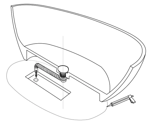 Wellis WK00180 Soul Black Matt Bathtub - bathtub