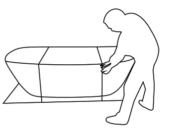 Wellis WK00180 Soul Black Matt Bathtub - woodbathtubhen