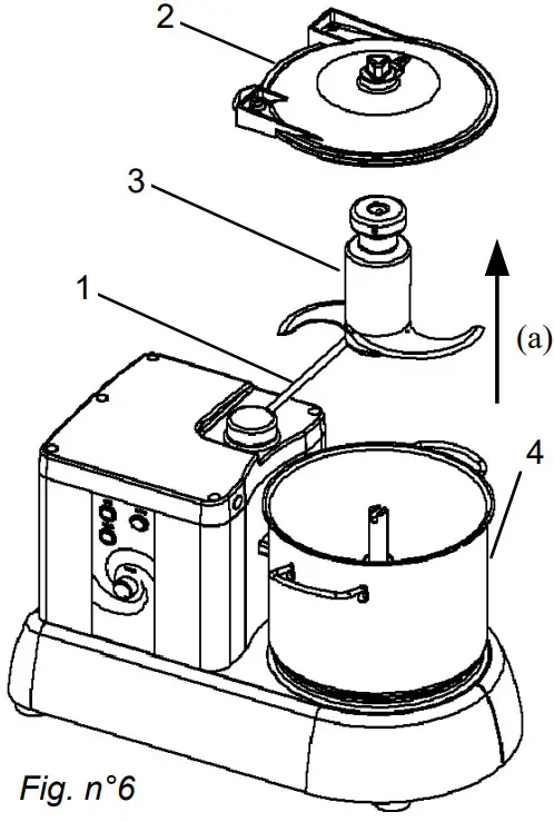 SIRMAN C Tronic 4VT Food Processor - Figure 6
