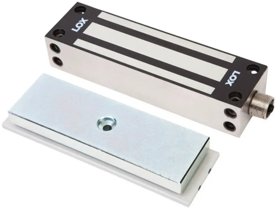 LOX LOCKING EM5000 Monitored Weather Resistant 630kg Electro-Magnetic Lock
