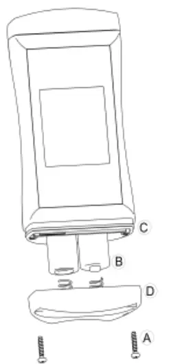 RS PRO RS1710 Wired Digital Thermometer - fig