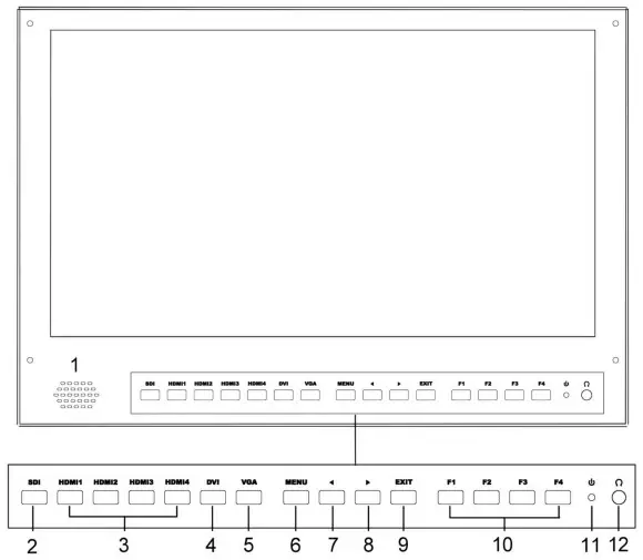 LILLIPUT BM150-4KS 31 5 Inch 4K Broadcast Director Monitor - PRODUCT DESCRIPTION