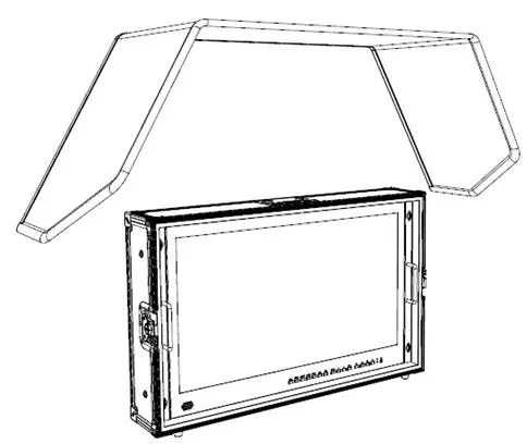 LILLIPUT BM150-4KS 31 5 Inch 4K Broadcast Director Monitor - SUN SHADE INSTALLATION