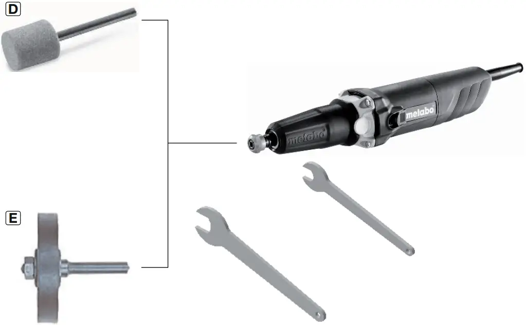 metabo G 400 GP 400 Die Grinder A04