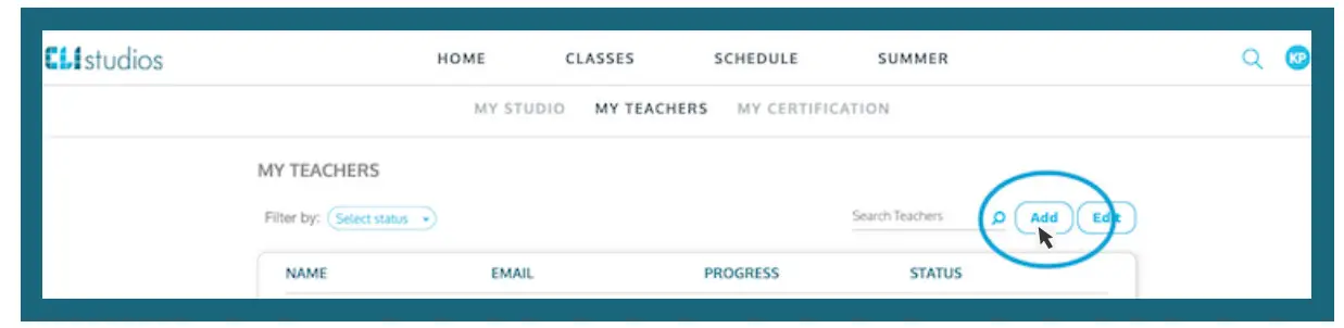 CLI Teacher Account Management - Adding Teachers