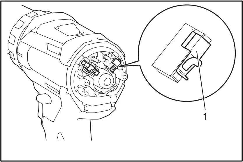 XFD10 - Replacing carbon brushes 4